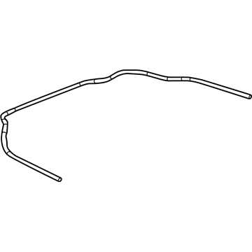 68070493AA Mopar Hood Seal Illustration 1 of 1