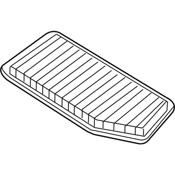 68257791AB Mopar Air Filter Illustration 1 of 1