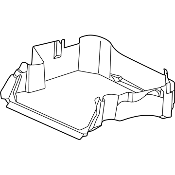 4628846AE Mopar Luggage Compartment Carpet Illustration 1 of 1