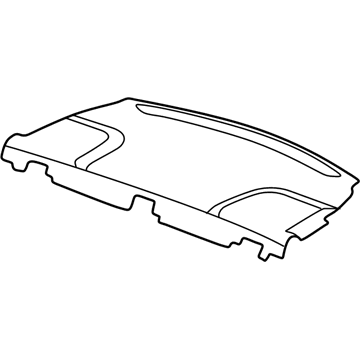TJ07WL8BC Mopar Shelf Panel Illustration 1 of 1