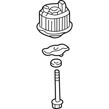 5127692AA Mopar FASTENER-Suspension Illustration 1 of 1