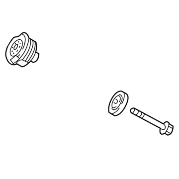 Mopar 5143701AA Bolt-Suspension 5143701AA Mopar Bolt-Suspension Illustration 1 of 1