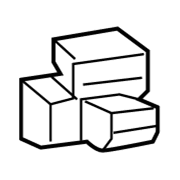 68092059AA Mopar Bracket-Tail Lamp Illustration 1 of 1