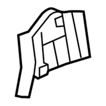 55362286AB Mopar REINFMNT-Door STRIKER Illustration 1 of 1