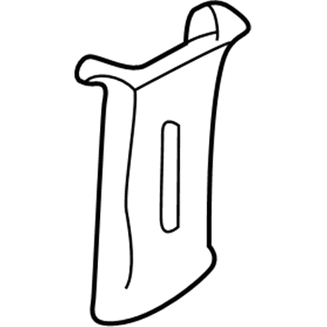 5HC74TL2AA Mopar C Pillar Panel Illustration 1 of 1