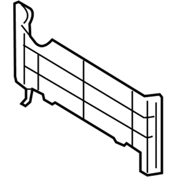 5131688AA Mopar Dash And Cowl Sides Silencer Illustration 1 of 1