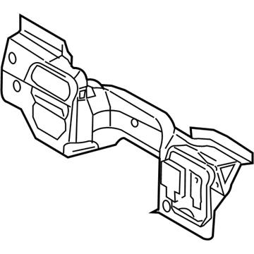 5122526AA Mopar Dash Panel Engine Compartment Silencer Illustration 1 of 1