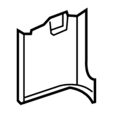 5122865AA Mopar Cowl Side Panel Illustration 1 of 1