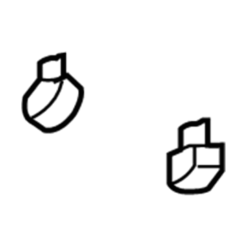 5KB27BD1AA Mopar Support-Visor Illustration 1 of 1