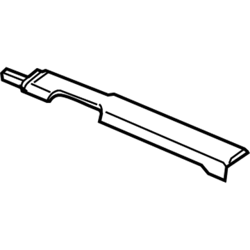 5HP41XDVAA Mopar Door Sill Molding Illustration 1 of 1