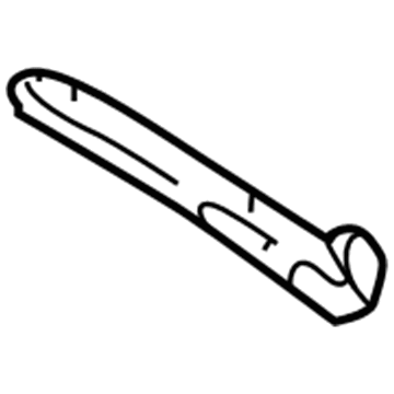 MR432899 Mopar Plate-FASCIA Illustration 1 of 1