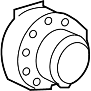 68066669AA Mopar Motor-WINCH Illustration 1 of 1