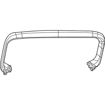 6GB28LXHAA Mopar Liftgate Trim Upper Panel Illustration 1 of 1