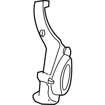 52125012AD Mopar Front Steering Knuckle Illustration 1 of 1