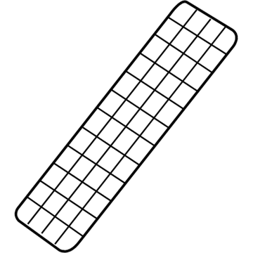 4865929AF Mopar Footrest Illustration 1 of 1