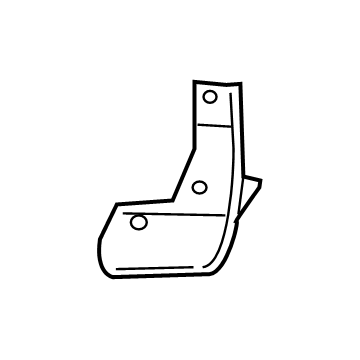 68362312AC Mopar SPAT-Front Fender Illustration 1 of 1