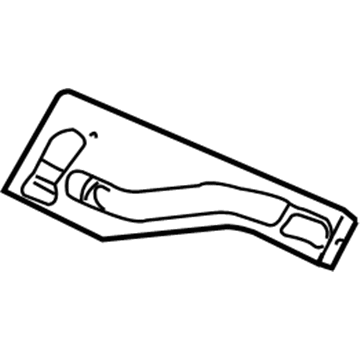 5109035AC Mopar REINFMNT-Seat STRIKER Illustration 1 of 1