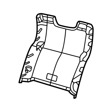 1YZ94DX9AA Mopar Console Panel Illustration 1 of 1