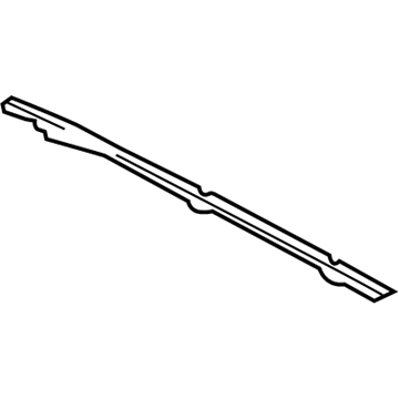 4857767AE Mopar Luggage Rack Side Rail Illustration 1 of 1