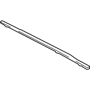 4857766AE Mopar Luggage Rack Side Rail Illustration 1 of 1