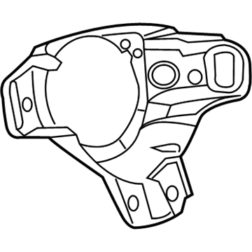 1UE90DX9AB Mopar Steering Wheel Back Cover Illustration 1 of 1