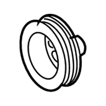 2006 Chrysler Crossfire Harmonic Balancer - 5166765AA