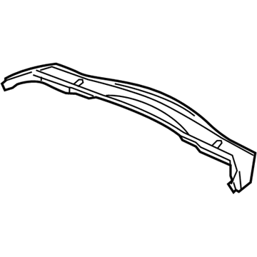 55396340AF Mopar Floor Pan Crossmember Illustration 1 of 1