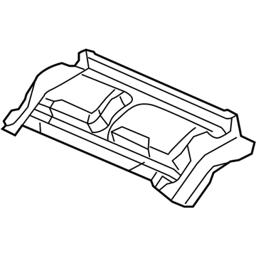 55396338AF Mopar Floor Pan Crossmember Illustration 1 of 1