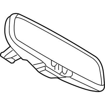 2005 Dodge Stratus Car Mirror - 4696545AB