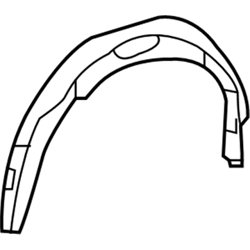 Mopar 68008765AA WHEEL/HOUSE-WHEELHOUSE 68008765AA Mopar WHEEL/HOUSE-WHEELHOUSE Illustration 1 of 1