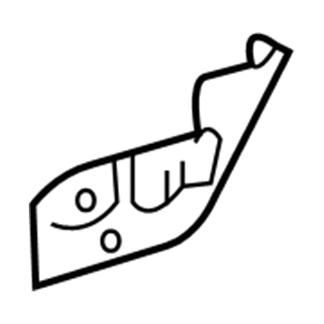 68008730AA Mopar REINFMNT-Side Panel Illustration 1 of 1