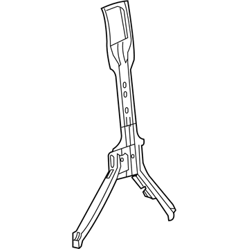 68008742AA Mopar Side Panel Reinforcement Illustration 1 of 1