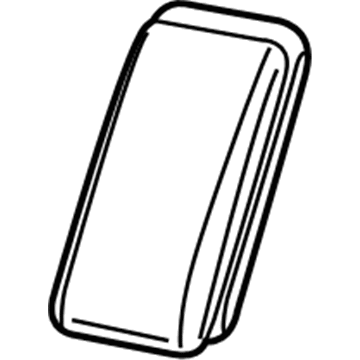 1UK88DX9AC Mopar Rear Seat Armrest Illustration 1 of 1