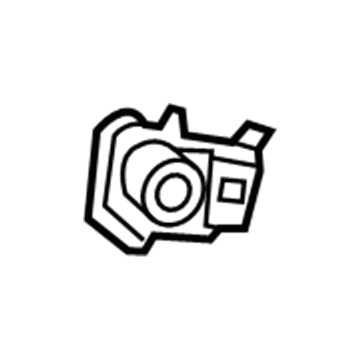 68136838AA Mopar Striker-Rear Seat Illustration 1 of 1