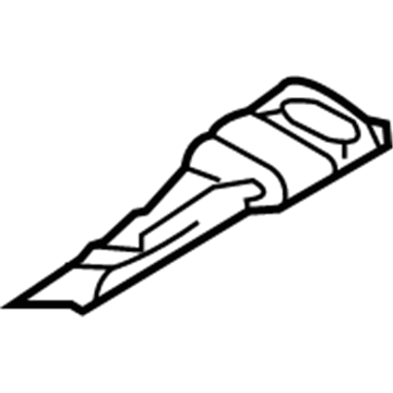 Mopar 55112504AD Tunnel Silencer 55112504AD Mopar Tunnel Silencer Illustration 1 of 1