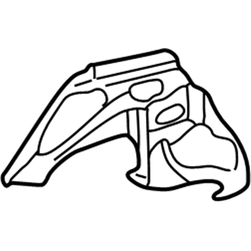 Mopar 4724549AC Panel-HEADLAMP Closure 4724549AC Mopar Panel-HEADLAMP Closure Illustration 1 of 1