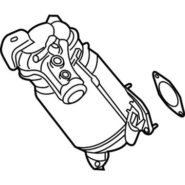 2014 Ram ProMaster 2500 Catalytic Converter - 52022454AC