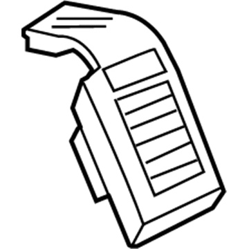 1DZ271DVAD Mopar Instrument Panel Bezel Illustration 1 of 1