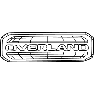 68294148AA Mopar Nameplate Illustration 1 of 1