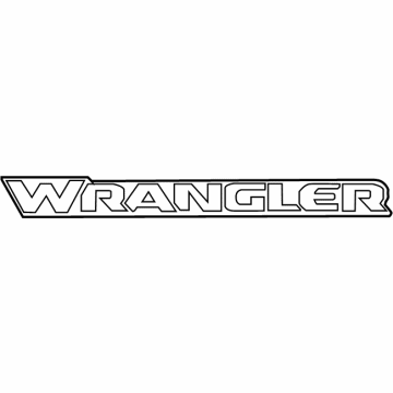 6DZ06CA1AA Mopar Decal-Front Fender Illustration 1 of 1