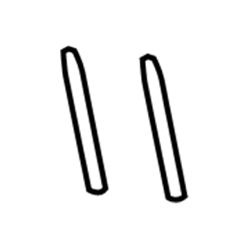 68039114AA Mopar Head Rest-Third Row Illustration 1 of 1