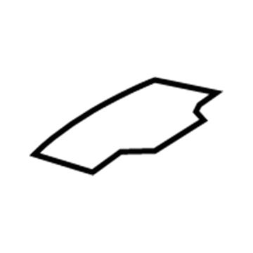 1QR14DX9AA Mopar Floor Console Mat Illustration 1 of 1