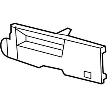 1NN15XDVAB Mopar Console Panel Illustration 1 of 1
