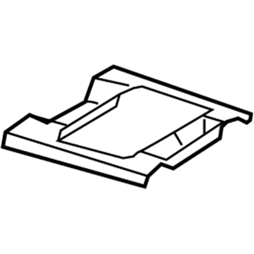 1HS042X9AE Mopar Center Console Bezel Illustration 1 of 1