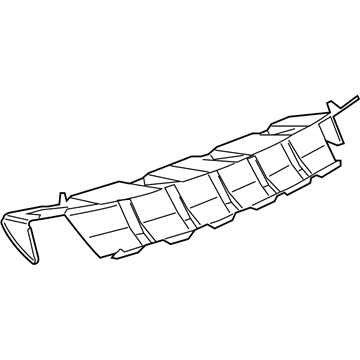 5291884AB Mopar Fascia Support Bracket Illustration 1 of 1