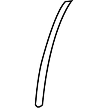 2002 Dodge Caravan Door Moldings - 4717878AB