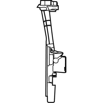 68223482AA Mopar Air Inlet Baffle Illustration 1 of 1