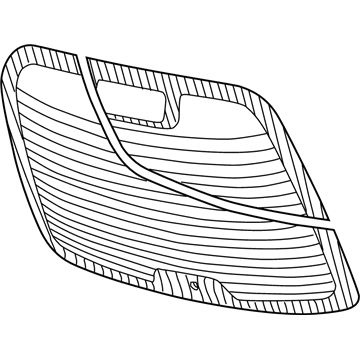 5257957AH Mopar Backlite Illustration 1 of 1