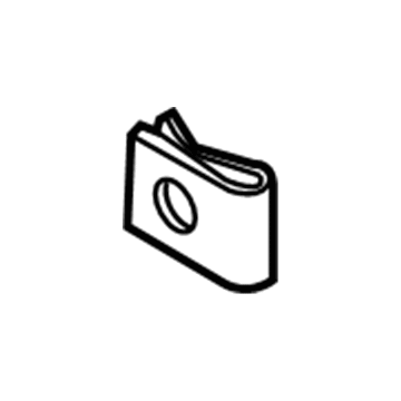 6505049AA Mopar Nut Illustration 1 of 1
