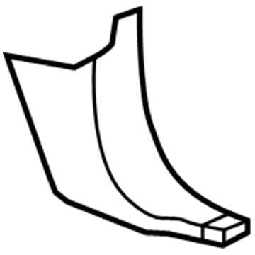 1SL40DX9AD Mopar Cowl Side Trim Panel Illustration 1 of 1